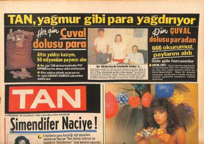 Tan Gazetesi 20 Haziran 1985 - İsviçre Başkonsolosu Silahlı Saldırıya Uğradı - İbrahim Tatlıses Artık Hayatımda Kadınlara Yer Yok GZ127292 - 1