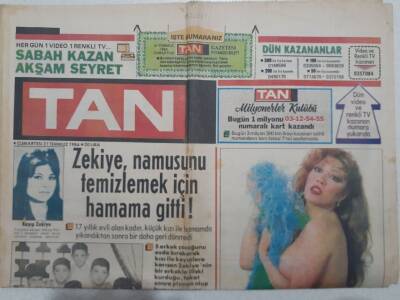 Tan Gazetesi - 21 Temmuz 1984 - Şarkıcı Karaca Kaan Özal Sayesinde İşlerim Açıldı GZ112687 - 1