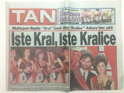 Tan Gazetesi 22 Nisan 1990 - Madonnanın Son Numarası GZ51589 - 1