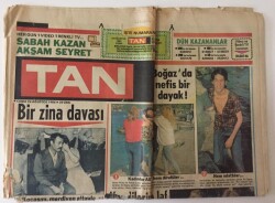 Tan Gazetesi 24 Ağustos 1984 - Nafakayı Artırma Davaları Birinci Sıraya Yükseldi GZ11982 - 1