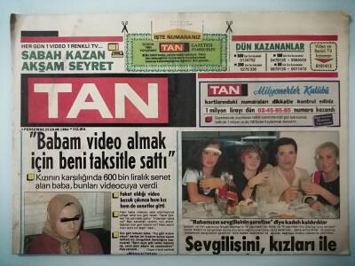 Tan Gazetesi 25 Ekim 1984 Türkan Şorayın Bebeğine Süt Anne Olmak İstiyorum -GZ14888 - 1