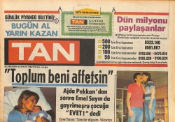 Tan Gazetesi 25 Mayıs 1983 - Banker Kastelli Tahliye Edildi GZ160834 - Gökçekoleksiyon