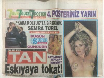 Tan Gazetesi 26 Ekim 1991 - Uzun Aradan Sonra Zeki Müren İzleyici Karşısına Çıkacak GZ51434 - 1