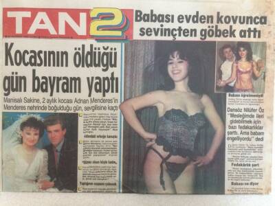 Tan Gazetesi 26 Haziran 1987 - Babası Evden Kovunca Sevinçten Göbek Attı GZ35136 - 1