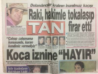 Tan Gazetesi 26 Haziran 1990 - Meltem Herkese Meydan Okudu GZ51442 - 1