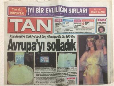 Tan Gazetesi 26 Kasım 1989 - Turgut Özalın Zayıflama Savaşı GZ51829 - 1