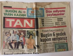 Tan Gazetesi 27 Haziran 1983 - Evren Atatürk Milliyetçiliği Kafatasçı Değildir GZ11968 - 1