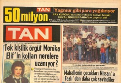 Tan Gazetesi 27 Haziran 1985 - Papazın Büyüsü Yatak Ballandırıyor * Orhan Gencebay-Sevim Emre GZ126748 - 1