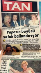 Tan Gazetesi 27 Haziran 1985 - Papazın Büyüsü Yatak Ballandırıyor * Orhan Gencebay-Sevim Emre GZ126748 - 2