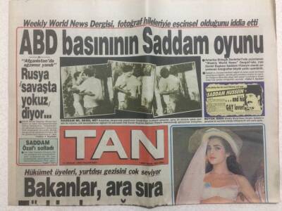 Tan Gazetesi 3 Aralık 1990 - ABD Basınının Saddam Oyunu GZ51824 - 1