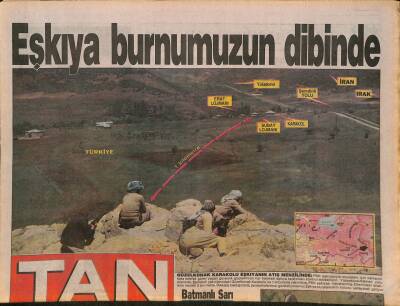 Tan Gazetesi 3 Temmuz 1989 - Emrah , La Toyaya Hayran - Eşkiya Burnumuzun Dibinde GZ127998 - 1