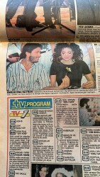 Tan Gazetesi 3 Temmuz 1989 - Emrah , La Toyaya Hayran - Eşkiya Burnumuzun Dibinde GZ127998 - 2