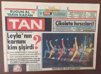 Tan Gazetesi 30 Nisan 1985 - Dünyada 100 Milyon İnsan Sokakta Yatıyor GZ6886 - 2
