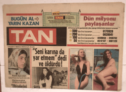 Tan Gazetesi 31 Temmuz 1983 - Ahu Tuğba Hastanelik Oldu GZ5119 - 1