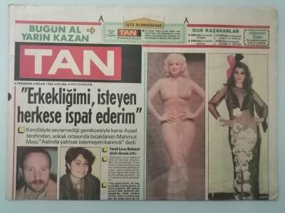 Tan Gazetesi 4 Nisan 1985 Tarihi Hırsızlık -GZ14803 - 1