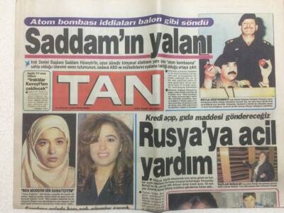 Tan Gazetesi 6 Aralık 1990 - Rusyaya Acil Yardım GZ51823 - 1