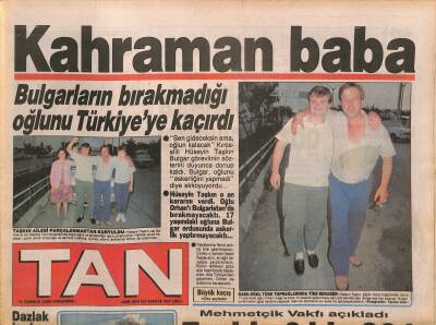 Tan Gazetesi 6 Temmuz 1989 - Federal Alman Manken Susanne Klausmann , Türk Mankenlere Meydan Okudu GZ127294 - 1