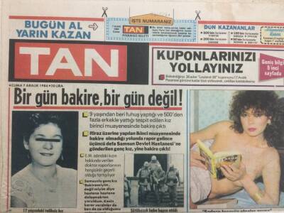 Tan Gazetesi 7 Aralık 1984 - Gökhan Güneyin Karısı Pakize Sudayı Dövdü GZ34320 - 1