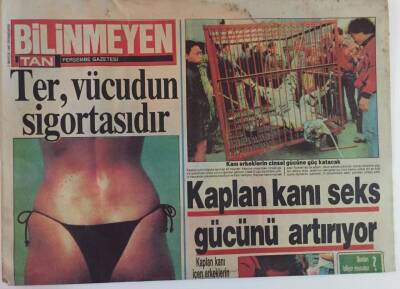 Tan Gazetesi 7 Mayıs 1987 - Ter Vücudun Sigortasıdır GZ18425 - 1