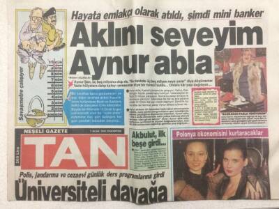 Tan Gazetesi 7 Ocak 1991 - Patronlar Gözlerini Meclise Çevirdi GZ51448 - 1