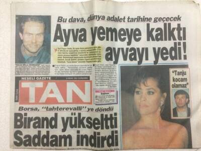 Tan Gazetesi 9 Ocak 1991 - Hülya Avşar,Tanju Kocam Olamaz GZ51446 - 1