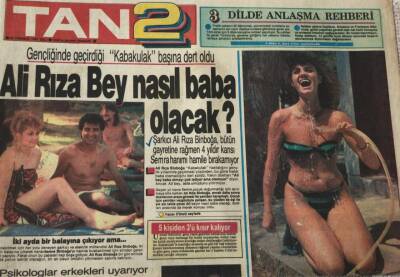 Tan Gazetesi Eki 28 Temmuz 1987 -Madonnanın Yuvasını Sarsan Film GZ45573 - 1