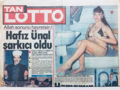 Tan Gazetesi Lotto Eki 22 Ocak 1987 - Jilet Safiye Yanlış Kesti GZ42606 - 1
