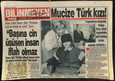 Tan Gazetesi Perşembe İlavesi 9 Nisan 1987 - Kuranda Bahsedilen Yıldız Kümesi Bulundu GZ116259 - 1