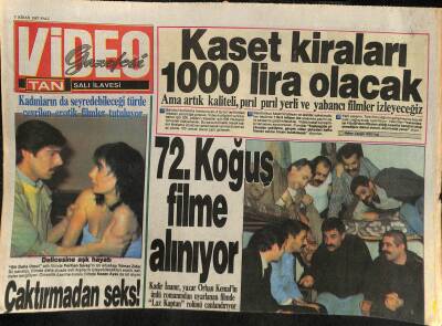 Tan Gazetesi Salı İlavesi 7 Nisan 1987 - 72.Koğuş Filme Alınıyor GZ116262 - 1