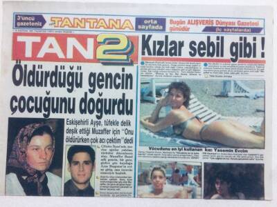 Tan Gazetesi Tan 2 Eki 15 Haziran 1987 - Battı Denilen Milyarderden 75 Milyonluk Düğün Hediyesi GZ41308 - 1
