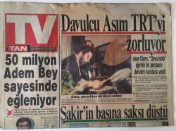 Tan TV Gazetesi - 2 Mayıs 1987 - Büyük Heyecan Başladı Eurovision Yarışması İçin TV de Alarm Verildi - GZ43983 - 1