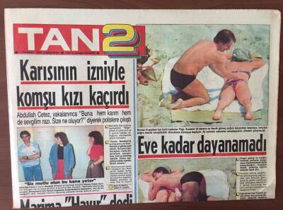 Tan2 Gazetesi 1 Temmuz 1987 - Özürlüler Ama Çok Azimliler GZ6825 - 1