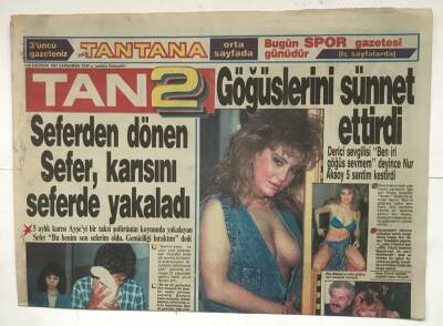 Tan2 Gazetesi 10 Haziran 1987 - Afrikalı Büyücü 5 Kalpli Çıktı!.. GZ8023 - 1