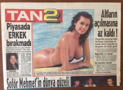 Tan2 Gazetesi 30 Haziran 1987 - Kemal Sunal Kim İçin İntihar Etti GZ6833 - 1