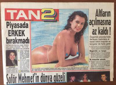 Tan2 Gazetesi 30 Haziran 1987 - Kemal Sunal Kim İçin İntihar Etti GZ6833 - 1