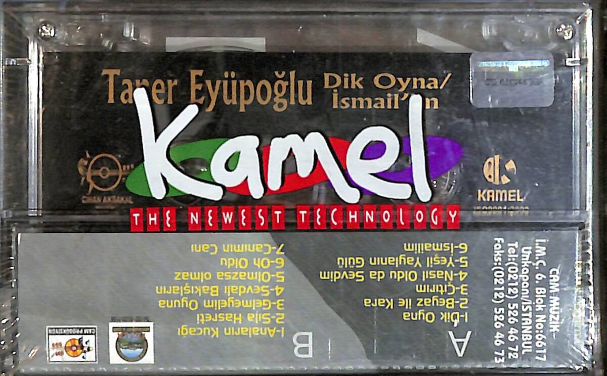 Taner Eyüpoğlu - Dik Oyna / İsmail'im Kaset (Sıfır) KST26692 - 2