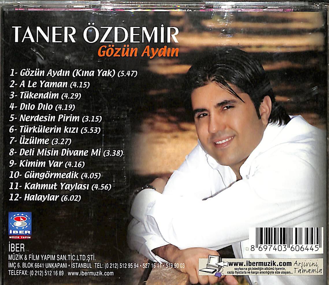 Taner Özdemir - Gözün Aydın CD (İkinci El) CD4724 - 2