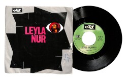 Leyla Nur - Aşkla Başım Hoş Değil / Elveda Meyhaneci PLAK (10/7.5) PLK25694 - Gökçekoleksiyon