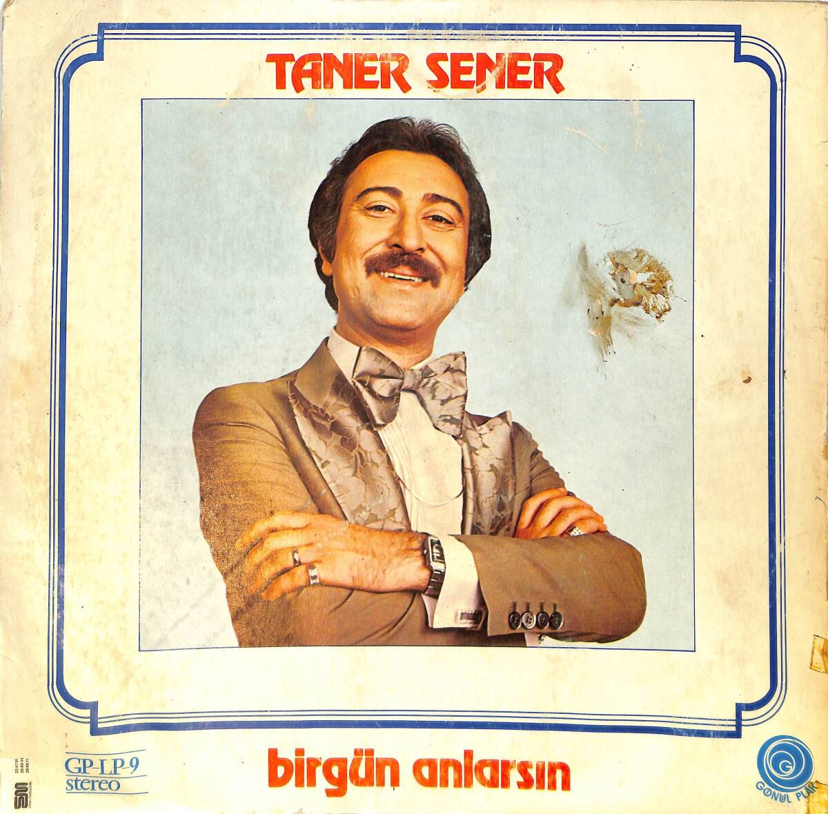 Taner Şener - Bir Gün Anlarsın LP PLAK (10/7) PLK26532 - 2