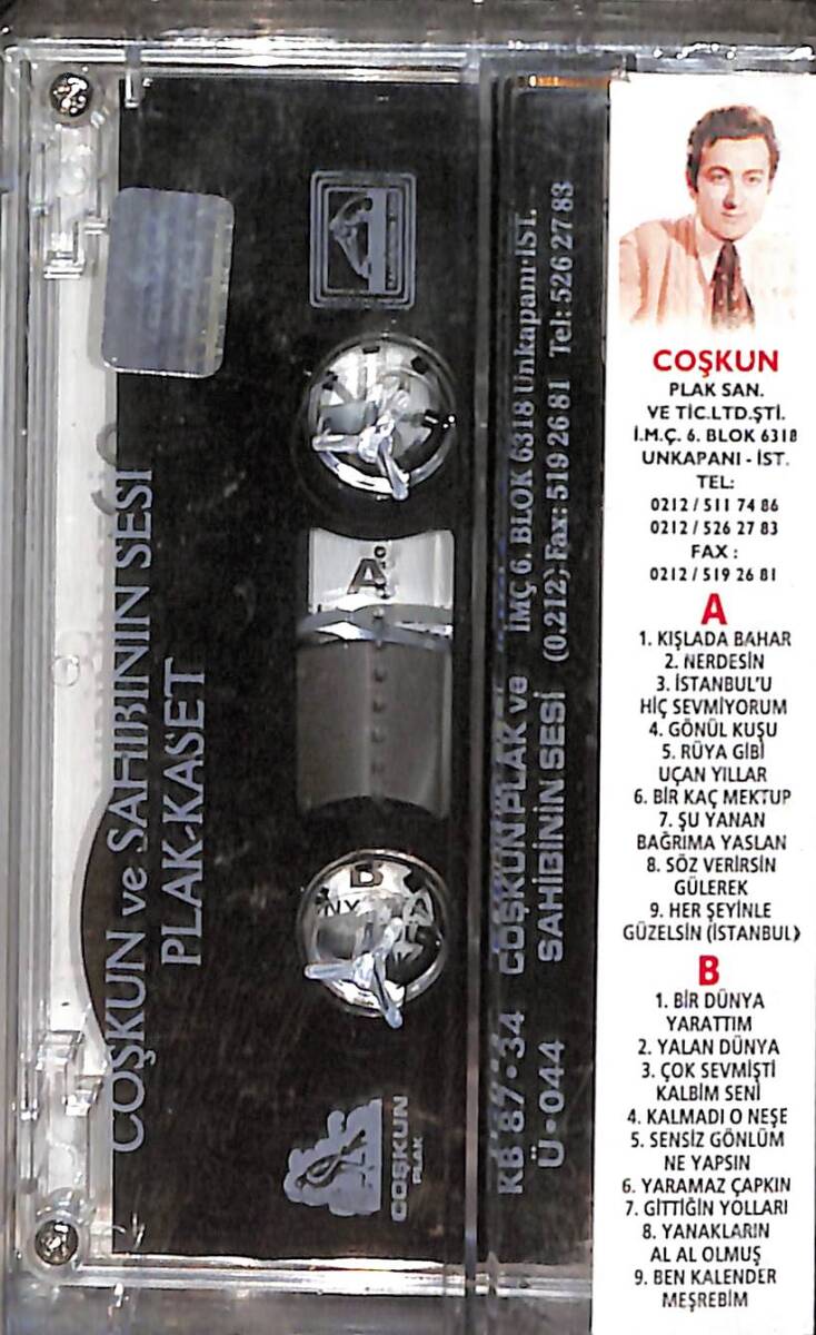 Taner Şener - Kışlada Bahar Orijinal Kaset (Sıfır) KST31080 - 2