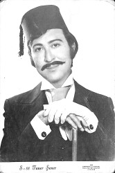 Taner Şener Siyah-Beyaz Kartpostal (Küçük Boy) KRT22658 - Gökçekoleksiyon