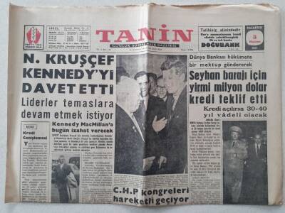 Tanin Gazetesi - 5 Haziran 1961 - Medeni Kanun Değiştiriliyor GZ111222 - 1