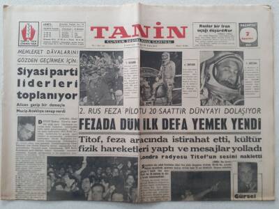 Tanin Gazetesi - 7 Ağustos 1961 - EOKAcılar Gizli Bir Radyo Kurdu GZ111137 - 1