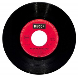 Tanja Berg - Na Na Hey Hey Goodbye / 45'lik Plak - 1969 PLK28325 - 1