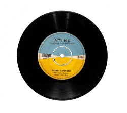 ATINÇ (Metin Bükey Film Müzikleri Ork.) - Kezban (Kezban Yıldızı Filminden) / Nisan Yağmuru (Kadın Asla Unutmaz Filminden) Televizyon PLAK (10/7.5) PLK23869 - Gökçekoleksiyon
