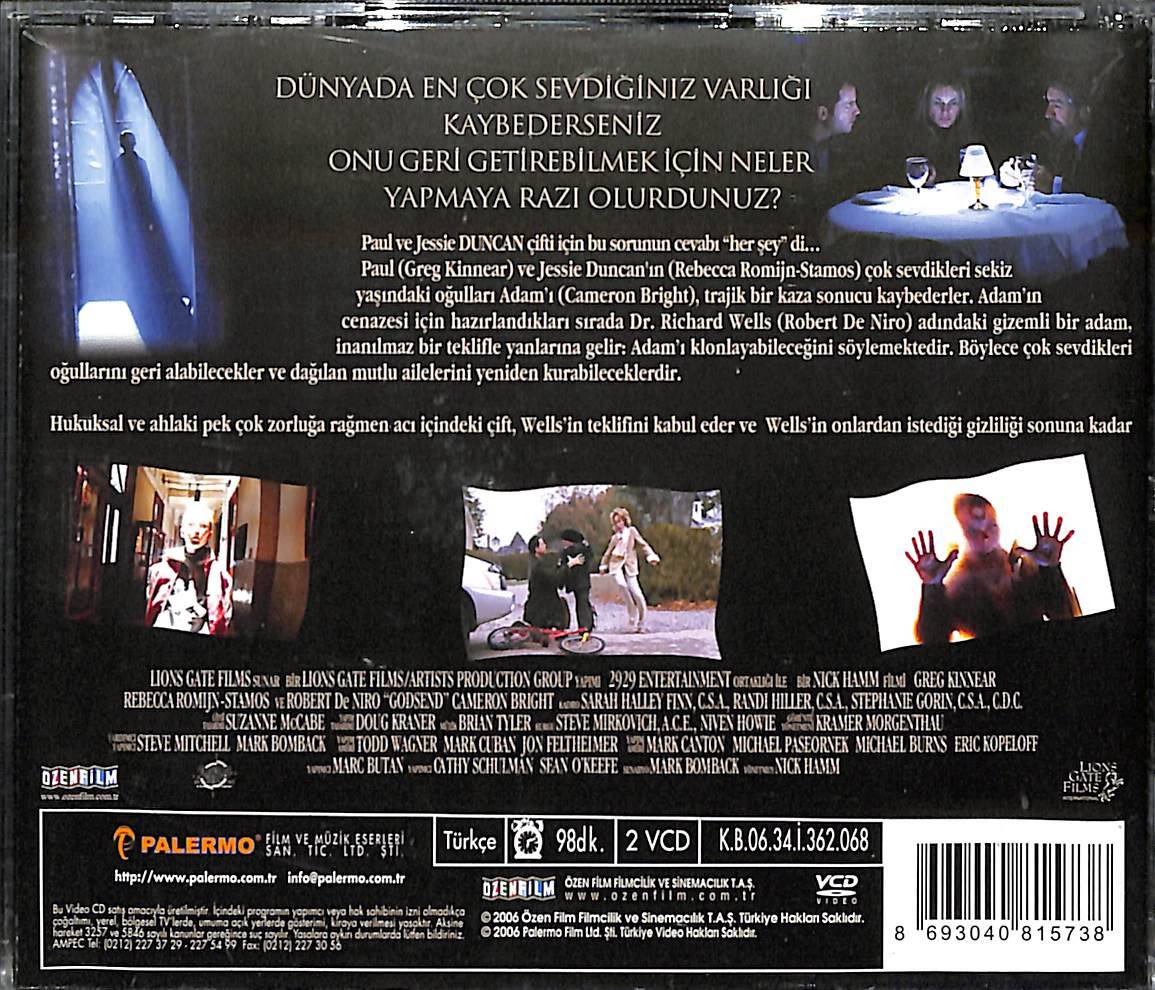 Tanrıdan Gelen - Godsend (2004) Orjinal VCD Korku/Bilim Kurgu Film VCD27964 - 2