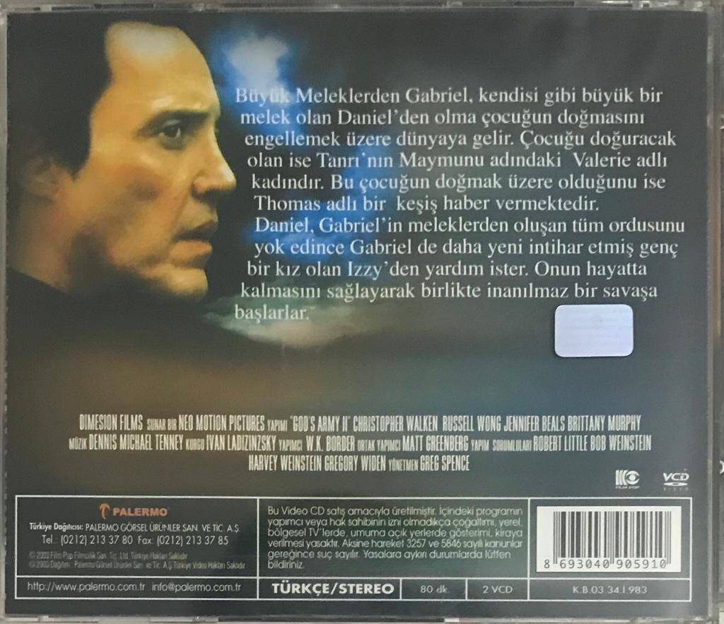 Tanrının Ordusu VCD Film VCD5642 - 2