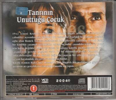 Tanrının Unuttuğu Çocuk (Haley Joel Osment Willem Dafoe) VCD Film VCD10696 - 2