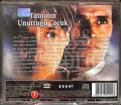 Tanrının Unuttuğu Çocuk VCD Film (108.5) VCD24668 - 4