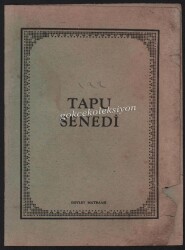 Tapu Senedi Kabı EFM363 - 1